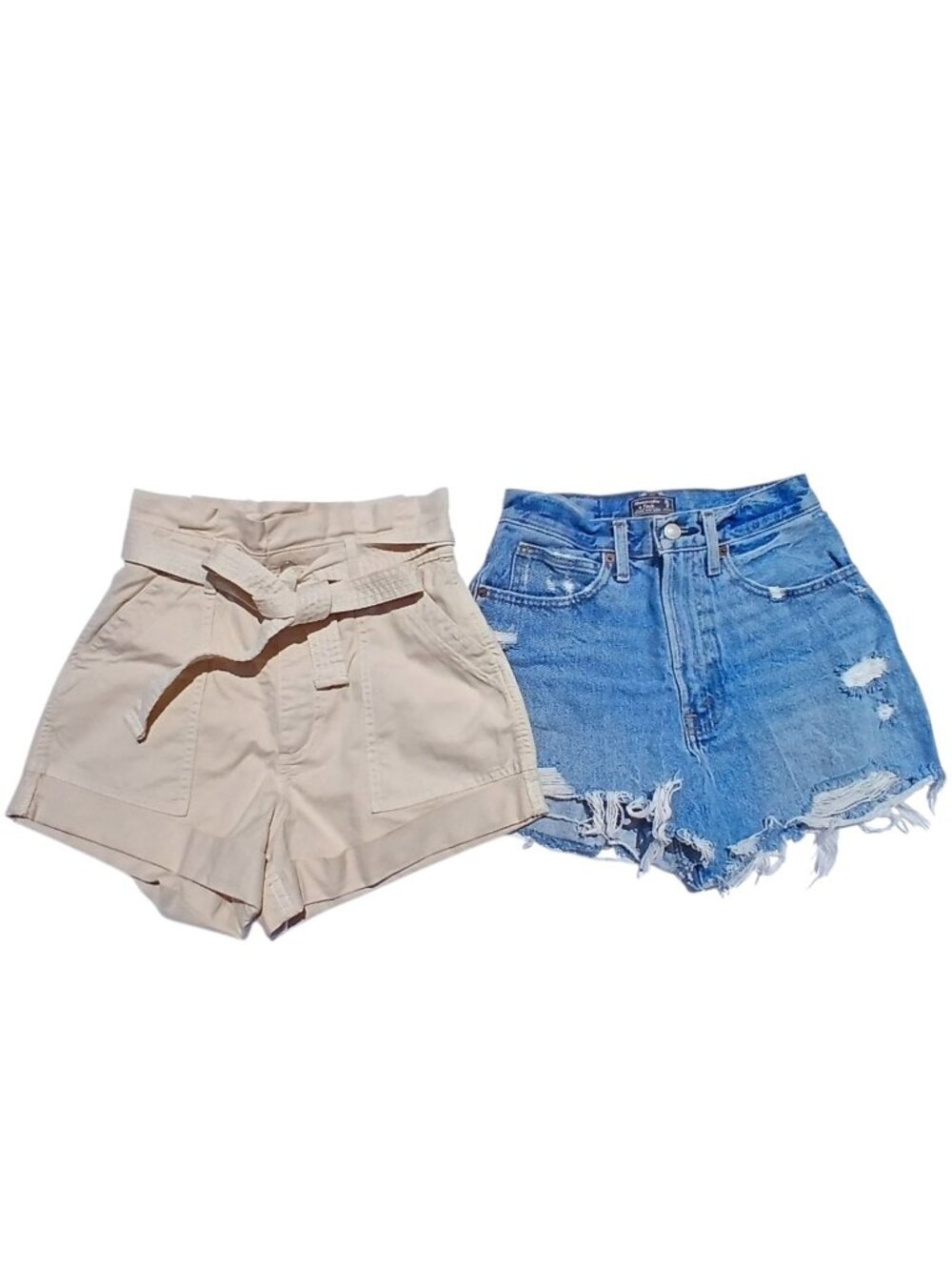 Abercrombie & Fitch Shorts Bundle Lot of 2 Size 0 XS
